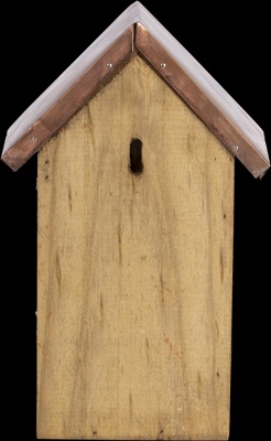 Caja Nido Techo Cobre para Herrerillos